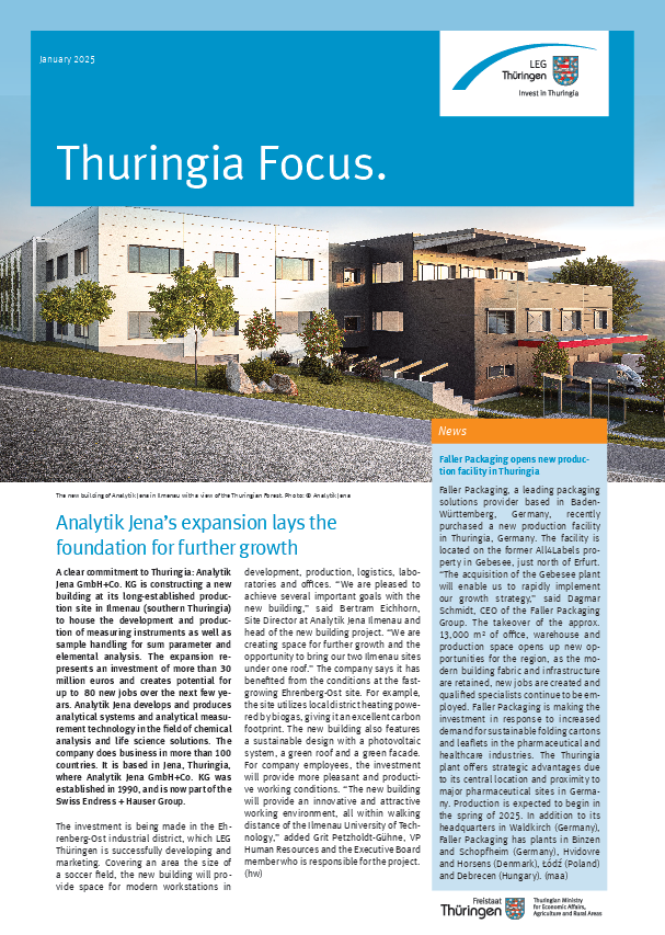 Newsletter "Thüringia Focus"