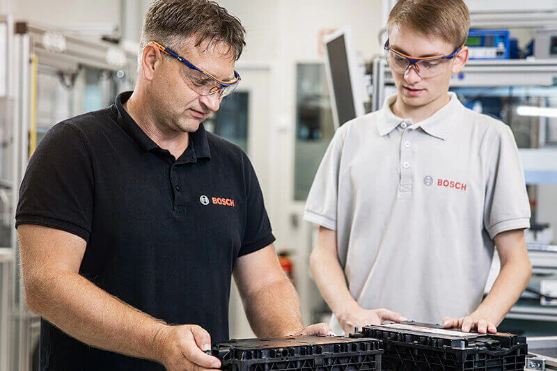 Bosch plant Batterieproduktion in Eisenach, Bild: Robert Bosch GmbH Bosch plant Batterieproduktion in Eisenach, Bild: Robert Bosch GmbH