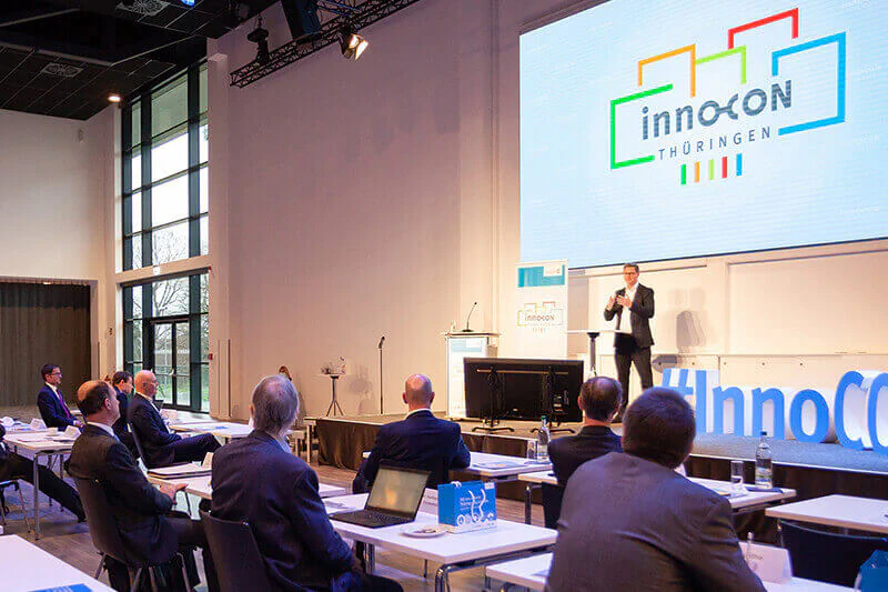 InnoCON addresses current topics. Photo: LEG Thüringen / Hultsch InnoCON addresses current topics. Photo: LEG Thüringen / Hultsch