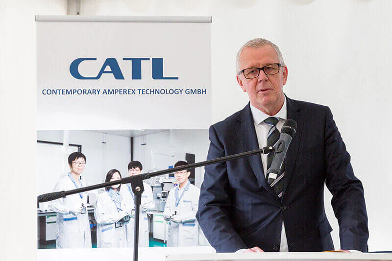 CATL-Europachef Matthias Zentgraf. CATL-Europachef Matthias Zentgraf.