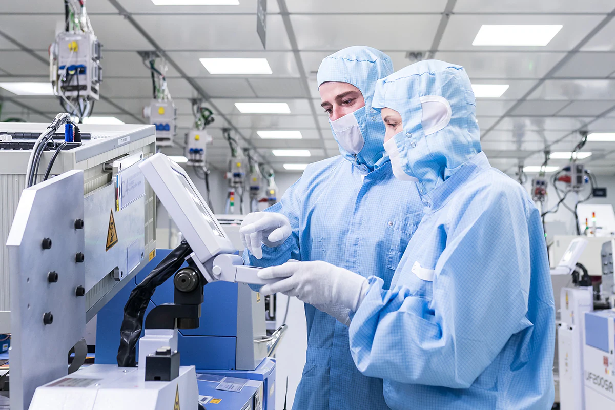 Successful Thuringian microchip companies rely on the Erfurt location. Photo: LEG Thüringen; Photographer: Susann Nürnberger Melexis GmbH