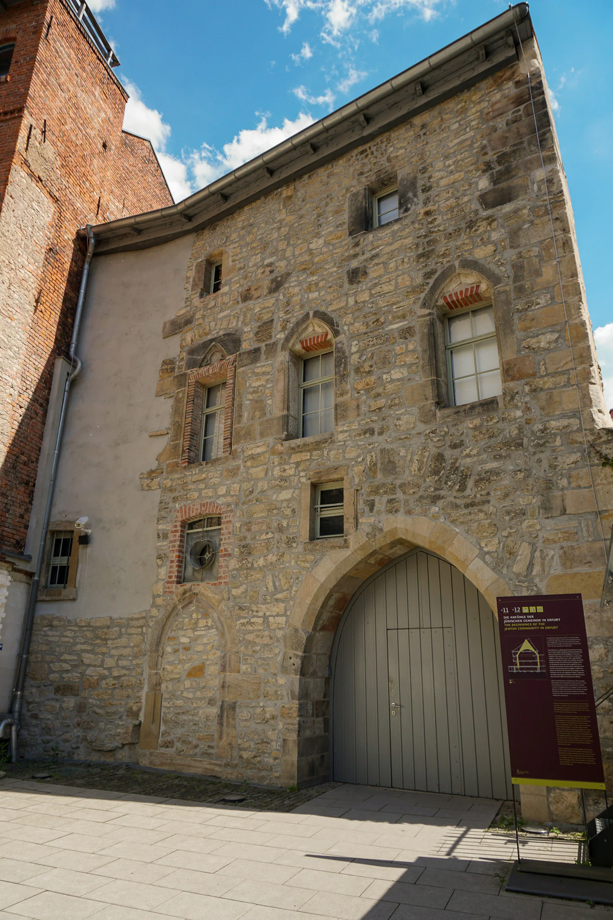 North façade of the Old Synagogue in Erfurt‘s old town. North façade of the Old Synagogue in Erfurt‘s old town.