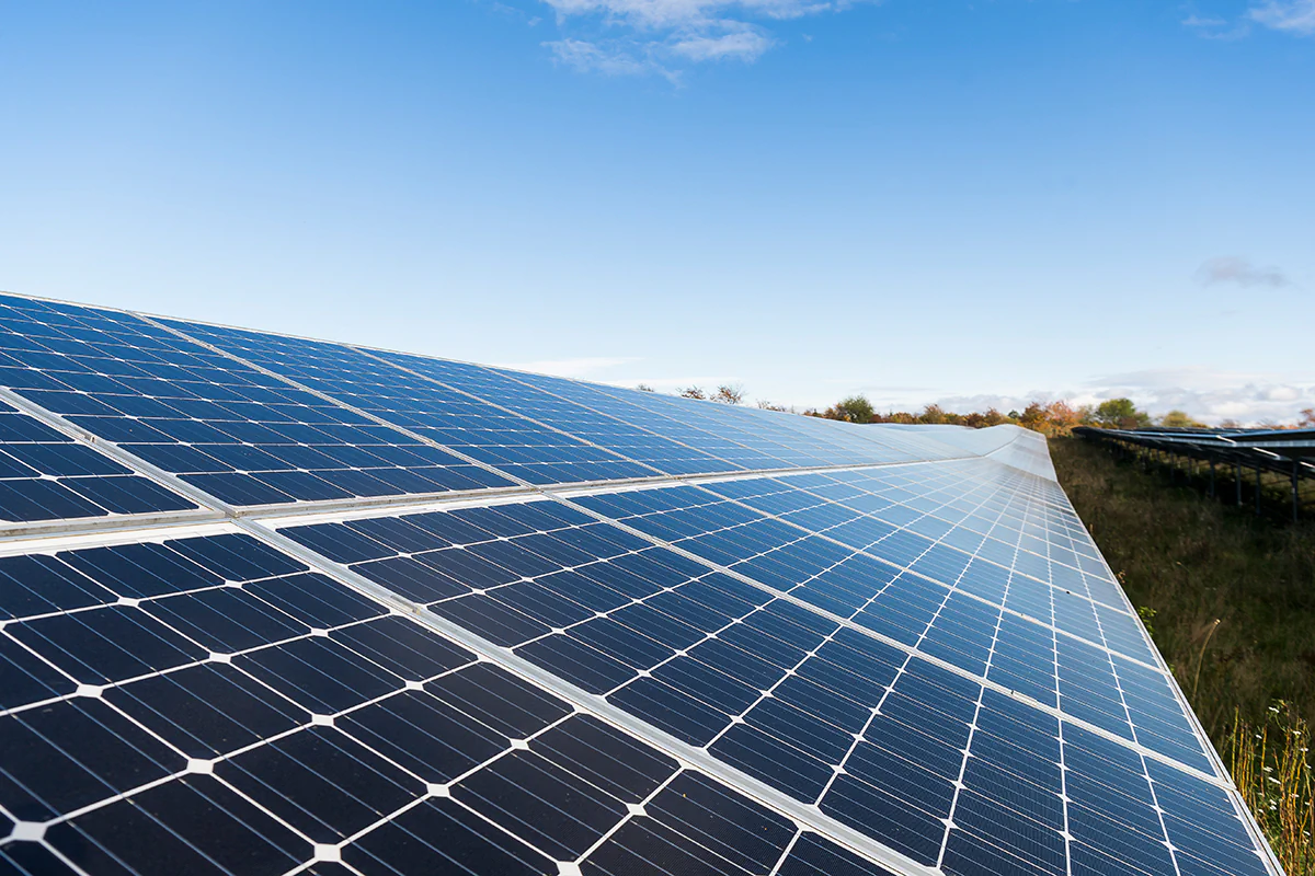 Photo: Susann Nuernberger Solar system at the company maxx solar & energie