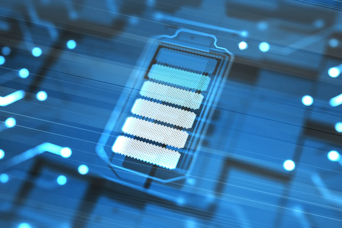 Thuringia is conducting research into many e-mobility topics. Photo: MF3d / istockphoto.com Battery supply, digital concept